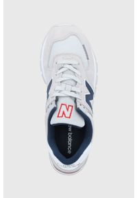New Balance - Buty ML574DTC. Nosek buta: okrągły. Zapięcie: sznurówki. Kolor: szary. Materiał: guma. Model: New Balance 574 #3