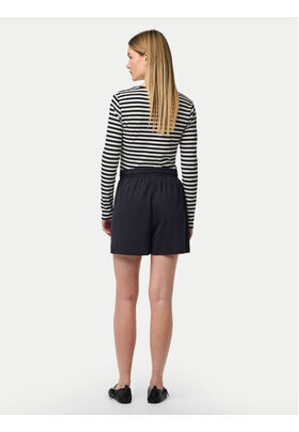 Pieces Szorty materiałowe Anora 17148783 Czarny Regular Fit. Kolor: czarny. Materiał: syntetyk, wiskoza