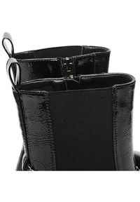 DeeZee Botki H13119-4 Czarny. Kolor: czarny. Materiał: skóra #2