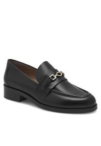 Gino Rossi - GINO ROSSI Loafersy WILMA-107783 Czarny. Kolor: czarny. Materiał: skóra #7