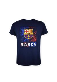 FC Barcelona - Barça 2024-25 Niebieska dziecięca koszulka - 8 lat. Kolor: niebieski. Materiał: bawełna. Sezon: lato. Sport: piłka nożna