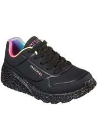 skechers - Adidasy Skechers Uno Lite - Rainbow S, Dzieci. Kolor: czarny. Materiał: materiał, syntetyk