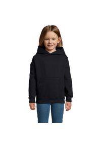 SOL'S - Bluza Z Kapturem Dla Dzieci. Typ kołnierza: kaptur. Kolor: niebieski