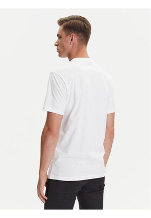 Karl Lagerfeld Jeans T-Shirt A3M17057 Biały Regular Fit. Kolor: biały. Materiał: bawełna