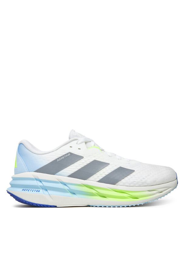 Adidas - adidas Buty do biegania adistar 3 JI1238 Biały. Kolor: biały. Materiał: materiał