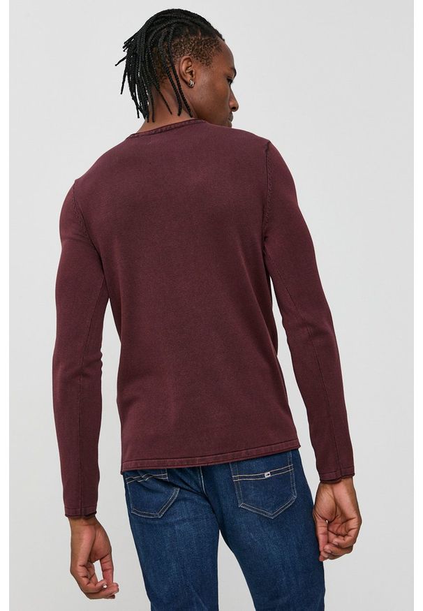 PRODUKT by Jack & Jones - Produkt by Jack & Jones - Sweter. Okazja: na co dzień. Kolor: fioletowy. Materiał: dzianina. Styl: casual