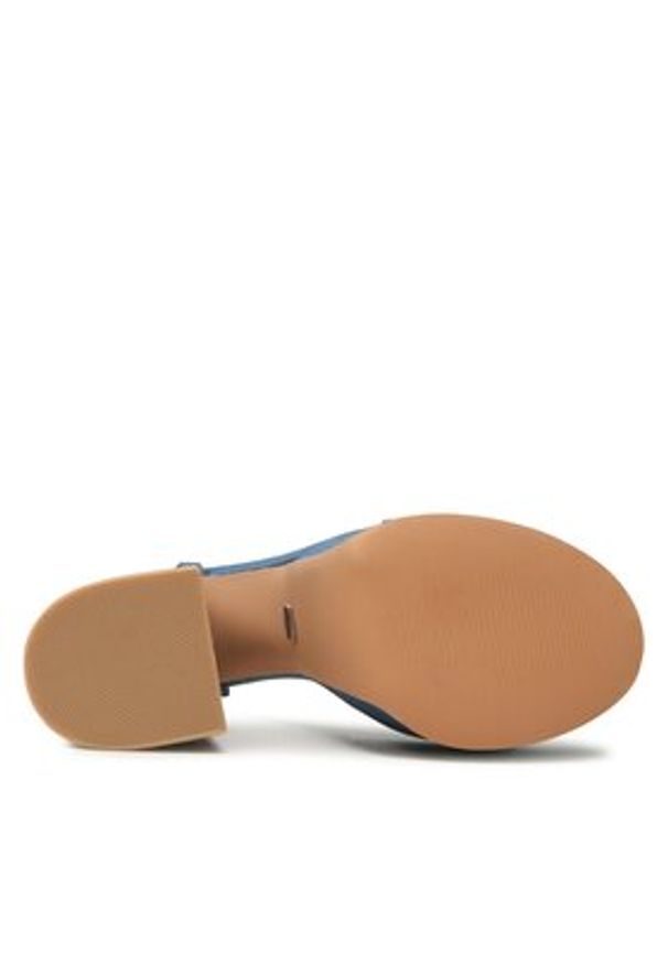 DeeZee Sandały F8914-9 Niebieski. Kolor: niebieski. Materiał: materiał