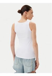 Pinko - PINKO Top 100807 A2OF Z04 Biały Regular Fit. Kolor: biały. Materiał: bawełna