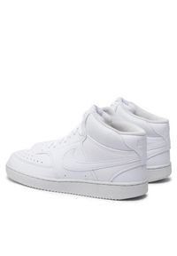 Nike Sneakersy Court Vision Mid Nn DN3577 100 Biały. Kolor: biały. Materiał: skóra. Model: Nike Court #2