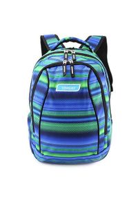 Target Plecak szkolny 2w1 , Zielono-niebieski z wzorem. Kolor: wielokolorowy, zielony, niebieski #1