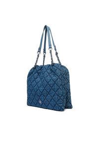 TOMMY HILFIGER - Tommy Hilfiger Torebka Th Feminine Tote Denim AW0AW18866 Niebieski. Kolor: niebieski #5