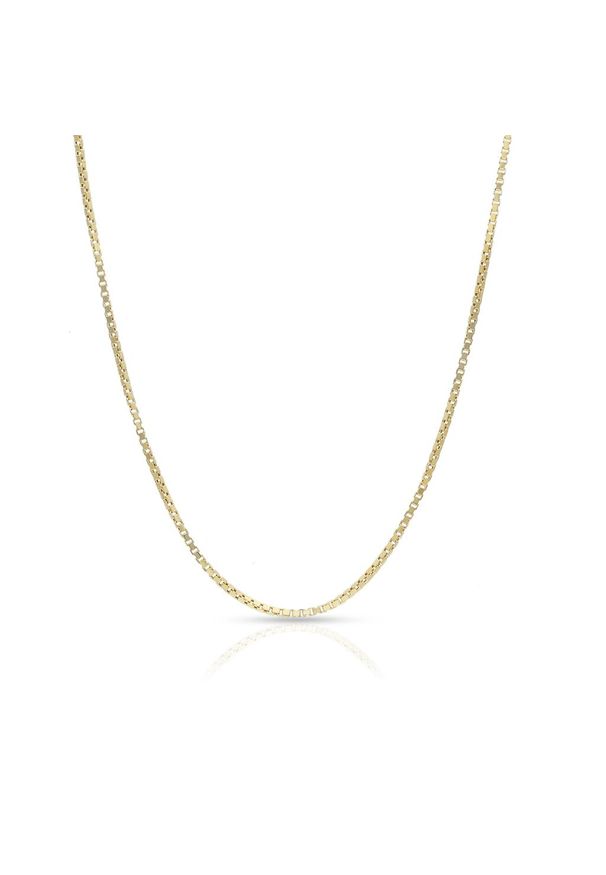 W.KRUK Wyjątkowy Łańcuszek Złoty - złoto 585 - ZSI/LB03. Materiał: złote. Kolor: złoty
