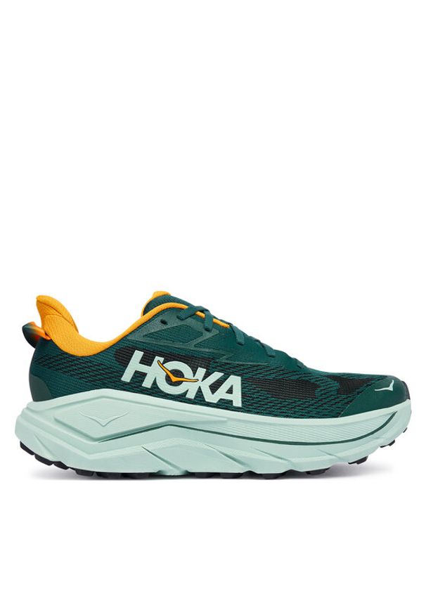 HOKA - Hoka Buty do biegania Challenger 8 1168716 Zielony. Kolor: zielony. Materiał: materiał