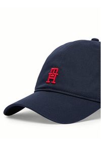 TOMMY HILFIGER - Tommy Hilfiger Czapka z daszkiem Imd Color 6 Panel AM0AM13542 Granatowy. Kolor: niebieski. Materiał: bawełna #2