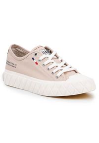 Buty do chodzenia damskie Palladium Ace Cvs U. Zapięcie: sznurówki. Kolor: wielokolorowy, beżowy. Materiał: guma, materiał, syntetyk. Szerokość cholewki: normalna. Sport: turystyka piesza