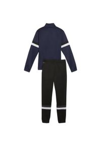 Puma - Dres Dziecięcy/dziecięcy Team Rise. Kolor: wielokolorowy, niebieski, czarny. Materiał: dresówka