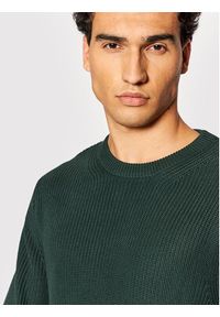 Jack&Jones PREMIUM Sweter Well 12193093 Zielony Regular Fit. Kolor: zielony. Materiał: bawełna #4