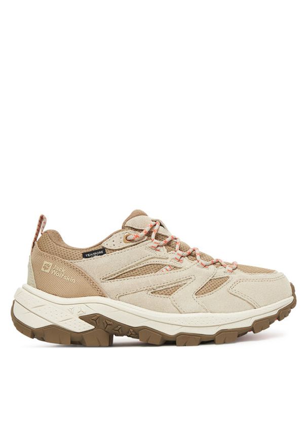 Jack Wolfskin Trekkingi Vojo Tour Texapore Low A62069 Beżowy. Kolor: beżowy. Materiał: skóra