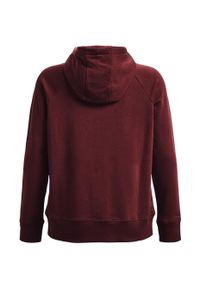 Bluza damska Under Armour Rival Fleece HB Hoodie. Kolor: brązowy, wielokolorowy, czerwony