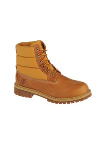 Trapery dziewczęce, Timberland 6 In Premium Boot. Kolor: brązowy, wielokolorowy. Styl: sportowy. Sport: turystyka piesza