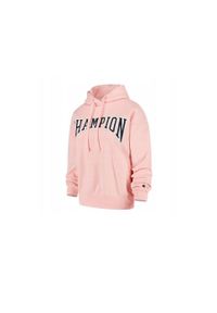 Bluza sportowa damska Champion Hooded Sweatshirt. Typ kołnierza: kaptur. Kolor: różowy