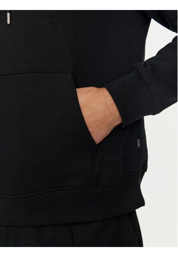 Guess Jeans Bluza M4YQ23 K9V31 Czarny Classic Fit. Kolor: czarny. Materiał: bawełna