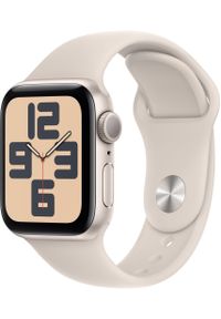APPLE - Watch Apple Watch SE2 (2024) GPS 40mm Starlight Aluminium Case with Sport Band S/M - Starlight. Styl: sportowy