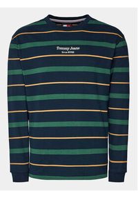 Tommy Jeans Longsleeve Stripe DM0DM18422 Kolorowy Regular Fit. Materiał: bawełna. Długość rękawa: długi rękaw. Wzór: kolorowy #3