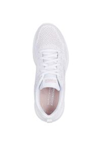 skechers - Adidasy Skechers Go Walk Joy, Kobiety. Kolor: fioletowy. Materiał: materiał