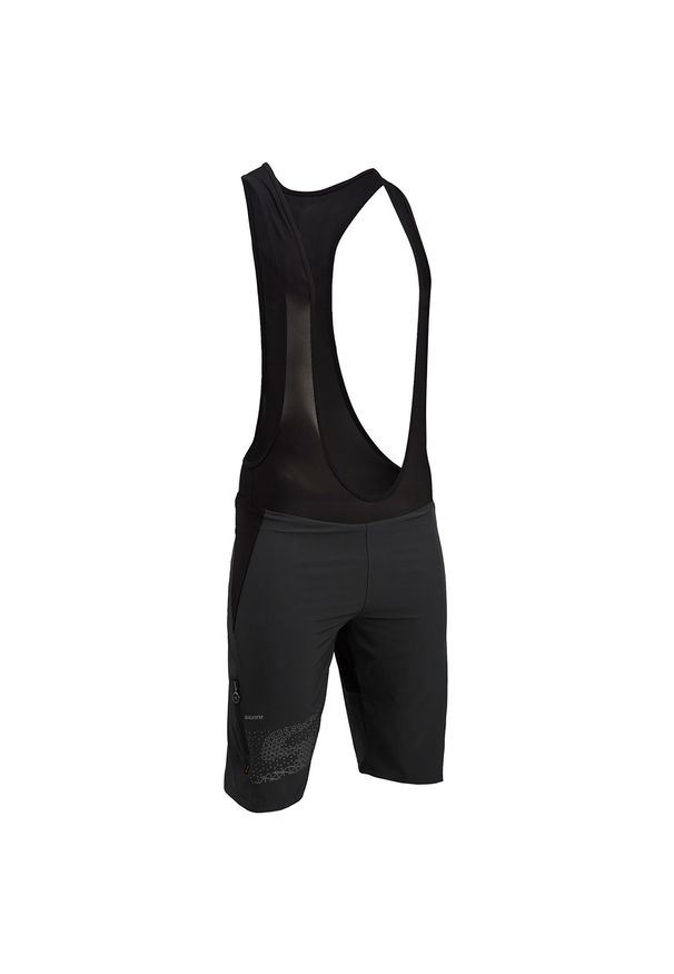 Silvini - Spodenki męskie SILVINI men's bib shorts Barrea MP1635. Kolor: czarny. Długość: krótkie. Sezon: lato