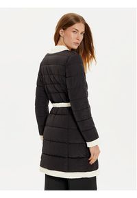 Marciano Guess Płaszcz zimowy Cecilia 4BGL47 7127A Czarny Regular Fit. Kolor: czarny. Materiał: syntetyk. Sezon: zima