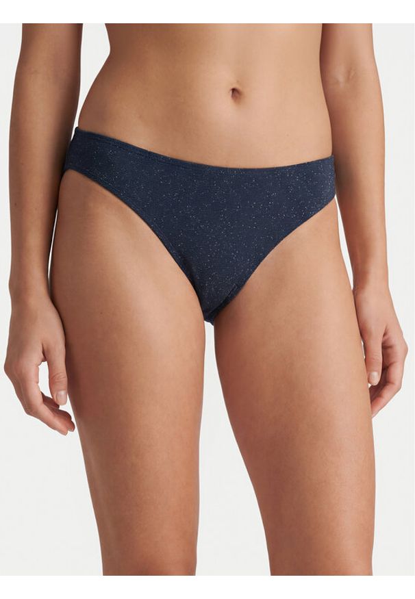 Roxy Dół od bikini Roxy Shine ERJX405204 Granatowy. Kolor: niebieski. Materiał: syntetyk