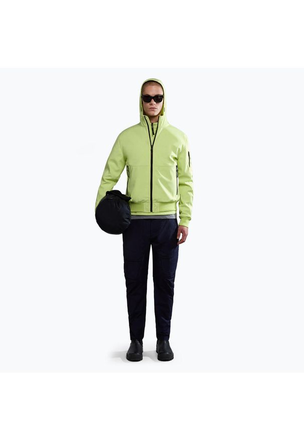 Kurtka męska Napapijri A-Melville. Kolor: żółty. Sport: turystyka piesza