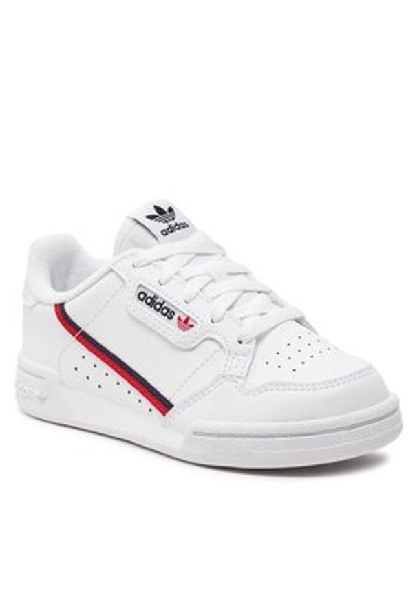 Adidas - adidas Sneakersy Continental 80 C G28215 Biały. Kolor: biały. Materiał: skóra, syntetyk