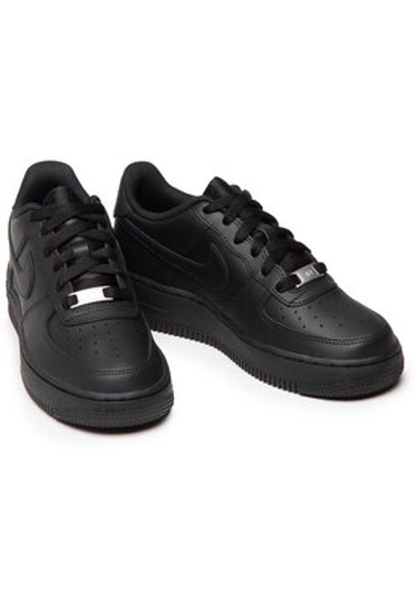 Nike Sneakersy Air Force 1 Le (GS) DH2920 001 Czarny. Kolor: czarny. Materiał: skóra. Model: Nike Air Force