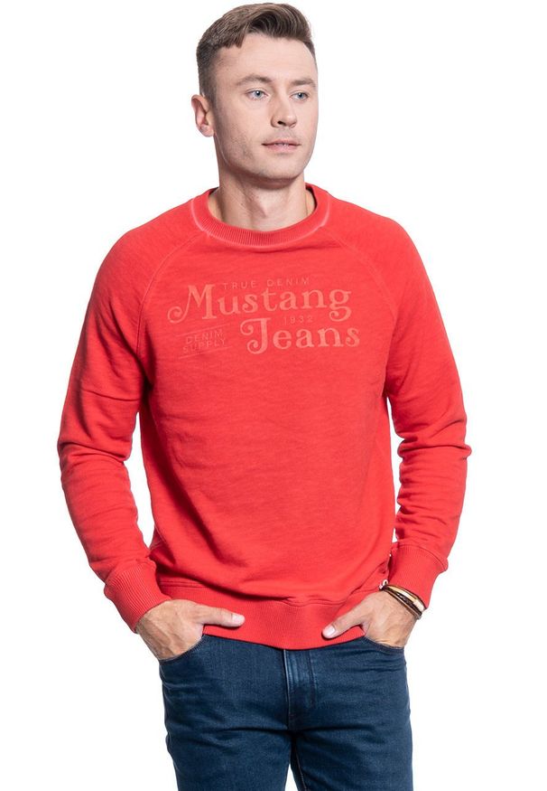 Mustang - MĘSKA BLUZA MUSTANG BEN C AW CPD 1009171 7202