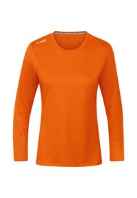 Koszulka damska Jako Run 2.0 manches longues. Kolor: pomarańczowy. Długość rękawa: długi rękaw. Długość: długie. Sport: bieganie #1