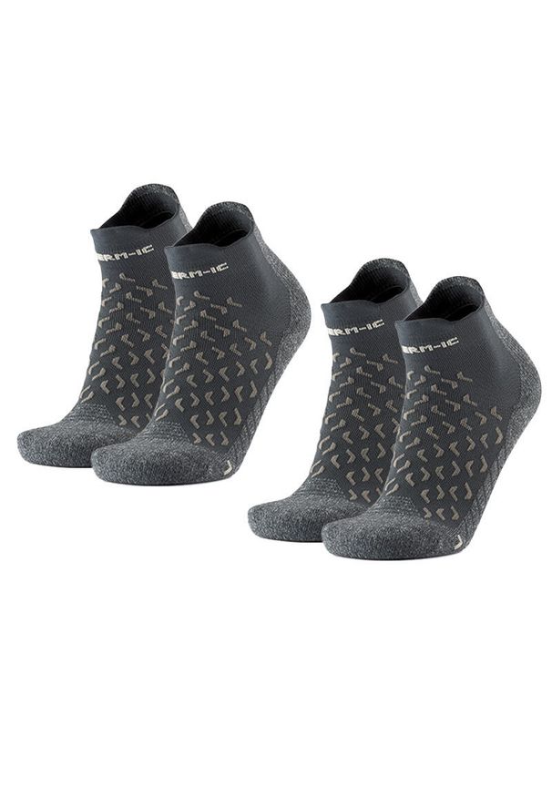 Skarpety trekkingowe doroslych Therm-ic Outdoor UltraCool Ankle zestaw 2 par. Kolor: wielokolorowy, beżowy, brązowy. Materiał: poliamid, elastan. Sport: outdoor