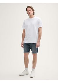 Męskie Krótkie Spodenki Tom Tailor TTJosh Regular Slim Jeans Short 1044973. Okazja: na co dzień, na spacer. Materiał: jeans. Długość: krótkie. Sezon: lato. Styl: klasyczny, wakacyjny, casual, elegancki #5