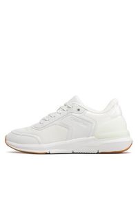 Calvin Klein Sneakersy Flexi Runner Lace Up HW0HW01215 Biały. Kolor: biały. Materiał: skóra
