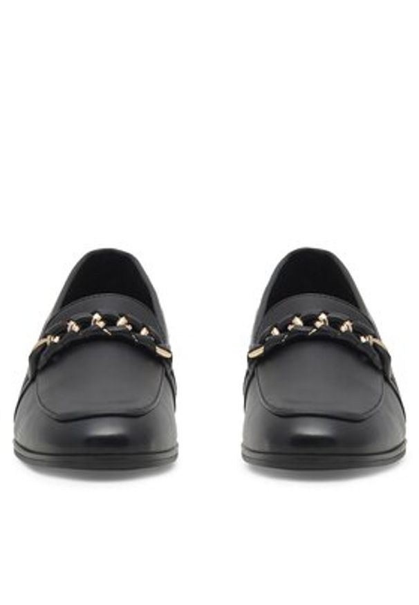 DeeZee Loafersy EMMERENTIA HY8757-4 Czarny. Kolor: czarny. Materiał: skóra