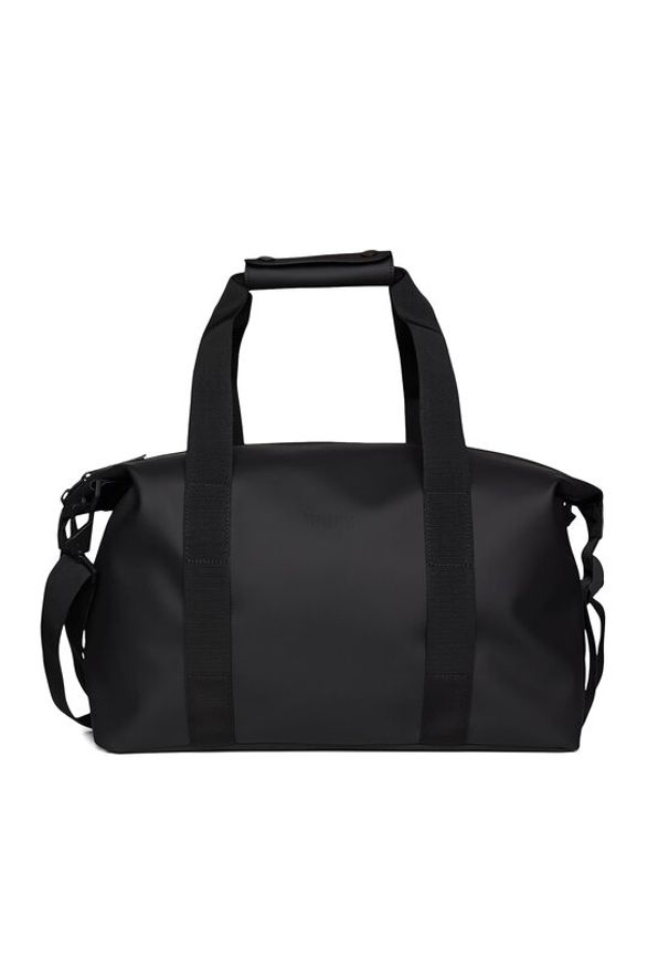 Rains Torba weekendowa Hilo Weekend Bag Small W3 14220 Czarny. Kolor: czarny. Materiał: materiał