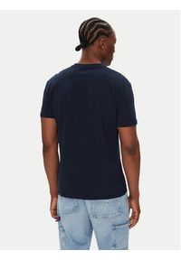 Tommy Jeans T-Shirt Flag Linear DM0DM21911 Granatowy Regular Fit. Kolor: niebieski. Materiał: bawełna #5