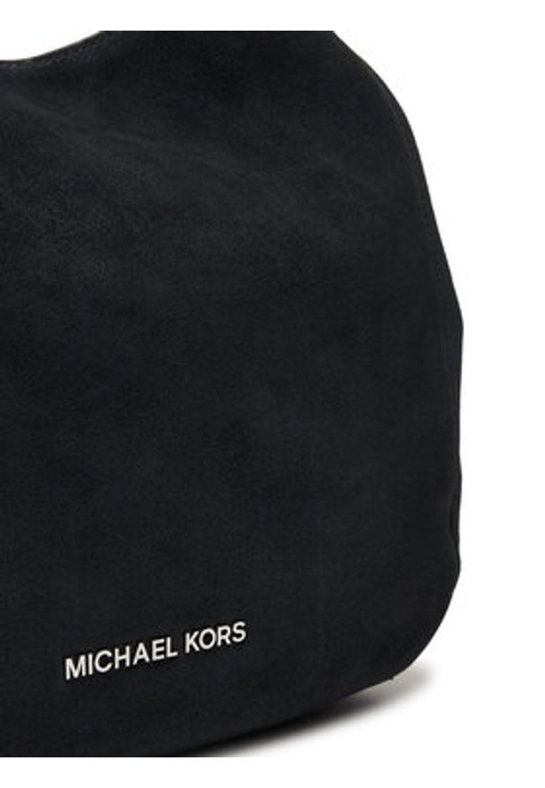 MICHAEL Michael Kors Torebka Lillie 30S5S0LE3S Czarny. Kolor: czarny. Materiał: skórzane, zamszowe