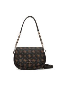 Guess Torebka Emelie Logo HWGP99 28200 Brązowy. Kolor: brązowy. Materiał: skórzane #1