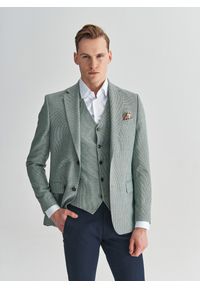 Pako Lorente - PAKO LORENTE – Marynarka męska P22SP-3X-005-Z-S. Materiał: wełna, len #7