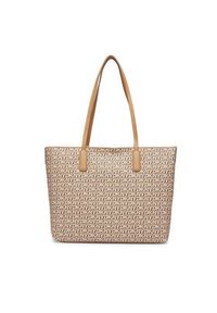 DKNY Torebka Saige Ew Tz Tote R52A5I42 Beżowy. Kolor: beżowy. Materiał: skórzane #4