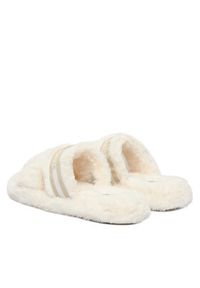 TOMMY HILFIGER - Tommy Hilfiger Kapcie Hilfiger Fur Slipper FW0FW08854 Biały. Kolor: biały. Materiał: materiał #6