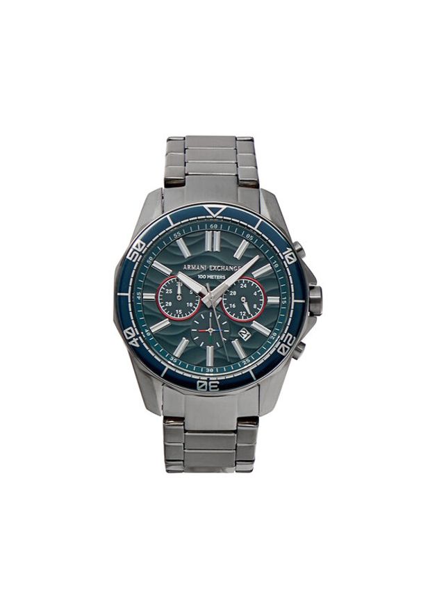 Armani Exchange Zegarek Spencer AX1972 Szary. Kolor: szary