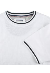 Męski T-Shirt z Dzianiny Bawełnianej - Brave Soul - Biały. Okazja: na co dzień. Kolor: biały. Materiał: bawełna. Sezon: wiosna, lato. Styl: casual #6